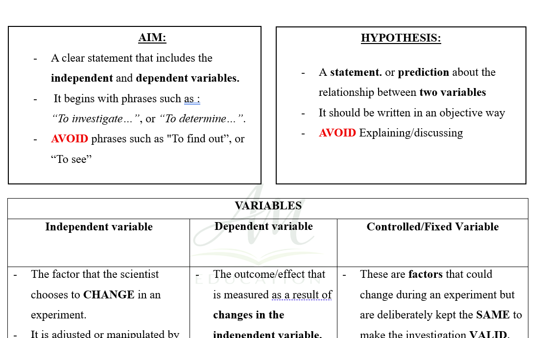 Grade 8 and 9 NS/LS Skills Booklet - Image 3